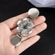 thumbnail image 5 of 4pcs Cardigan Collar clips suéter broches ropa Duckbill Clips (plata), 5 of 5