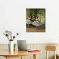 thumbnail image 2 of JEUXUS Two Dancers On The Stage Impressionist Art Posters Prints and Posters Ballerina Posters for Wall Painting Canvas Wall Art French Thick Paper Sign Print Picture, 2 of 4