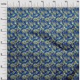 thumbnail image 3 of oneOone Cotton Flex Blue Fabric Abstract Sewing Craft Projects Fabric Prints By Yard 40 Inch Wide, 3 of 4