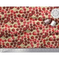 thumbnail image 3 of Soimoi Cotton Jersey Fabric Raspberry,Strawberry & Cherry Fruits Printed Craft Fabric by The Yard 58 Inch Wide, 3 of 3