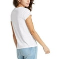 thumbnail image 2 of Hat and Beyond Women's Image Print Lips Razor Blades Casual Tee Shirt, 2 of 6