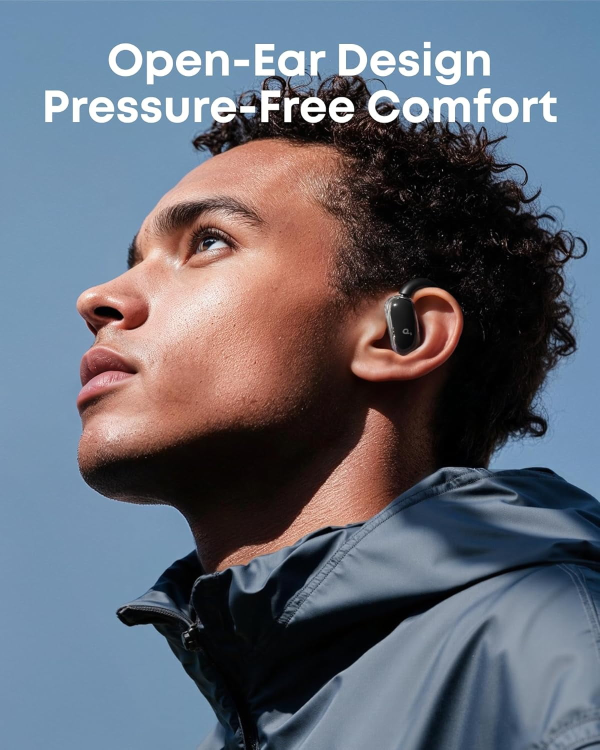 Soundcore V40i by Anker, Open-Ear Headphones, 4 Adjustable Positions, Richer Bass, IP55, 21H Playtime, AI Clear Calls, Bluetooth 5.4