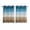 Blue Gray Brown, variant on Black Gray Kitchen Curtains 63 Inch Length, Farmhouse Vintage Gradient Wooden Plank Grommet Top Bedroom Living Room Curtains, Light Filtering Cafe Curtain Drapes 2 Panels Set 104''x63''