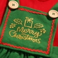 thumbnail image 4 of YESIMOLA Christmas Outfit Toddler Boy 3t Little Brother Newborn Outfit Girls Bodysuit Baby Clothes Girls Teenage Girl Clothes Infant Baby Girl Boys, Red 3-4 Years, 4 of 6