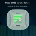 thumbnail image 2 of 13500mAh Tent Light with Lodestone Rechargeable Battery Powered Indicator USB Super Bright Camping Strong Work Fishing Lighting Waterproof Lantern Blue, 2 of 9