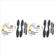 thumbnail image 1 of 2X Motor Sin Escobillas F450 2212/1000KV 30A ESC 1045 Hélice para Kit Violento de Helicóptero de Ala Fija RC, 1 of 5