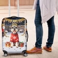 thumbnail image 4 of Happy New Year 2026 Schnauzer Holiday Balloons Party Snow Travel Luggage Cover Miniature Schnauzer Dog Lover Suitcase Dust Protective Decor - 13018, 4 of 5