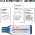 thumbnail image 2 of Personal Spirometer Peak Flow - Expiratory Flow Meter - Spirometry Lung Function, 2 of 3