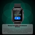 thumbnail image 4 of Reloj inteligente Reloj de monitoreo de salud táctil de pantalla completa de 1.96 pulgadas IP67 Llamada BT a prueba de agua Batería de larga duración Modos multideporte Cuerpo delgado Hombres Mujeres, 4 of 8