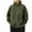 Green, variant on Male Loose Fitting Trendy Work Jacket Lightweight Windproof Hooded Sprinter Jacket