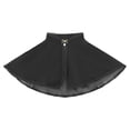thumbnail image 3 of Alvivi Kids Girls Chiffon Shawl Wraps Bolero Stand Collar Princess Shoulder Shrug Cape Open Cardigan Black 3-5, 3 of 5