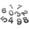 thumbnail image 2 of CIMAXIC 10pcs Stereoscopic Plastic Number Modern Plaque Number House Hotel Door Address Digits Sticker Plate Sign(0-9,One for each Number),1.97"X1.18"X0.2", 2 of 5