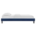 thumbnail image 2 of Ergode Reign Full Performance Velvet Platform Bed Frame - Navy, 2 of 5