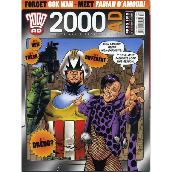 2000 A.D. #1610 VF ; Fleetway Quality Comic Book