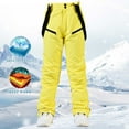 thumbnail image 4 of GZWYHT Cargo Pants Women,Work Pants,Women's Insulated Bib Overalls Solid Color Suspenders Trousers,Pants for Women,Palazzo Pants,Cargo Sweatpants,Yellow,S, 4 of 8