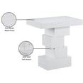thumbnail image 6 of Meridian Furniture Westmount White End Table, 6 of 7