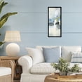 thumbnail image 3 of Stupell Industries Modern Muted Circular Dapples Black Framed Giclee Art, 10 x 24, by Lisa Ridgers, 3 of 8