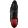 thumbnail image 6 of ABSOLUTE FOOTWEAR Mens Faux Leather Lace Up Work College Wedding School Shoes - Black - US 10, 6 of 7