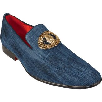 Mens AFTER MIDNIGHT Formal Stage Prom Award Tux shoes Velvet  display picture 2