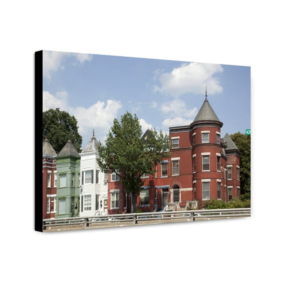 Canvas Print: Logan Circle Is A Traffic Circle, Neighborhood, And Historic