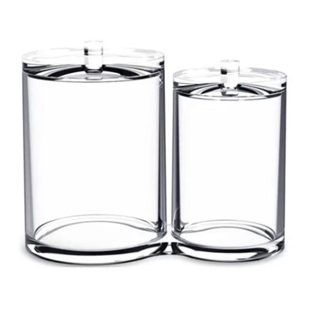 Cotton Swabs Storage Box,Clear Qtips Holder Plastic Qtip Holder Dispenser Cotton Swabs Storage Holder Impressive Results