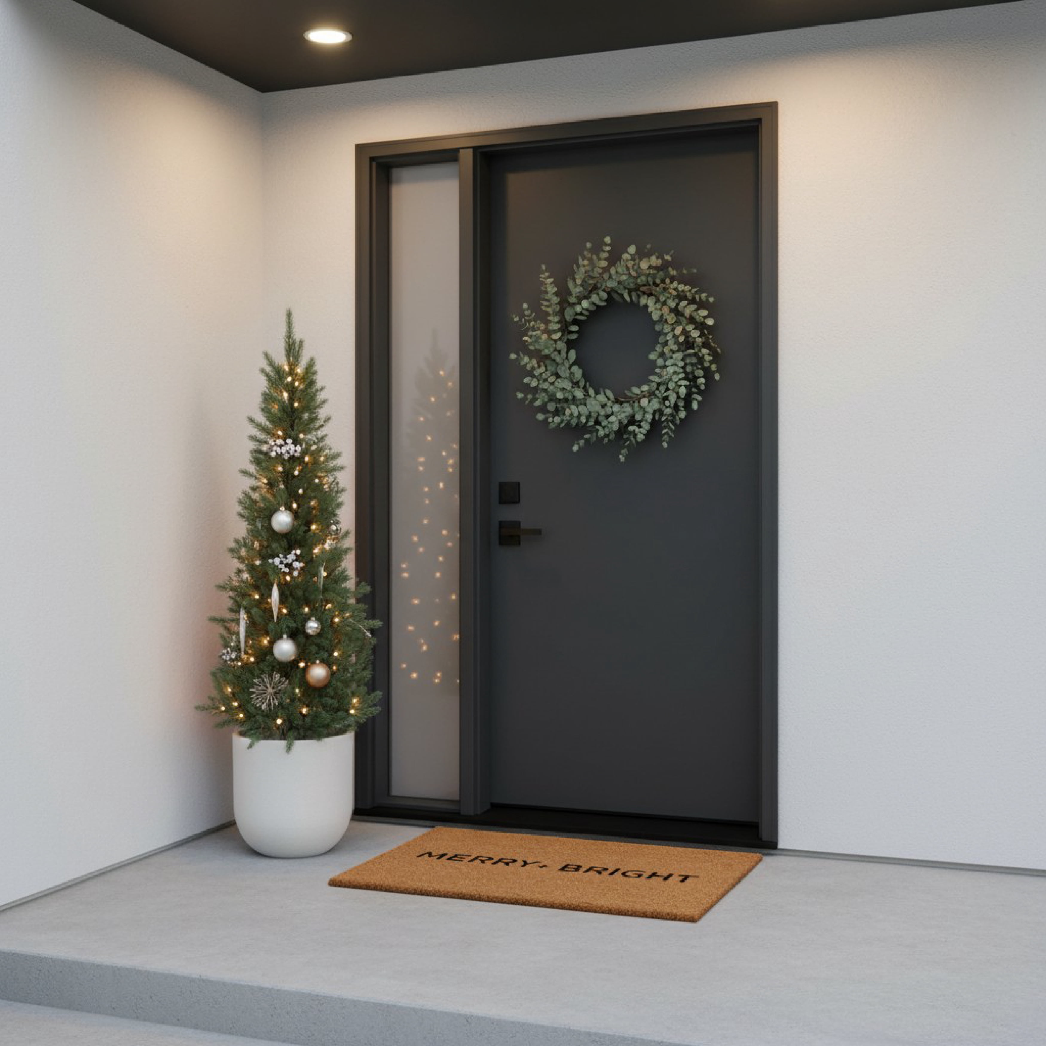 Calloway Mills Christmas Ultra Modern Merry & Bright Doormat