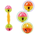 thumbnail image 4 of Goowood Parrot Toys Bird Rattle for Parakeets Conures Cockatiels Plastic Double Headed Bell Foraging Foot Toy Bird Cage Accessories, 4 of 7