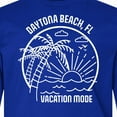 thumbnail image 4 of Inktastic Summer Vacation Mode Daytona Beach Florida Long Sleeve Youth T-Shirt, 4 of 5