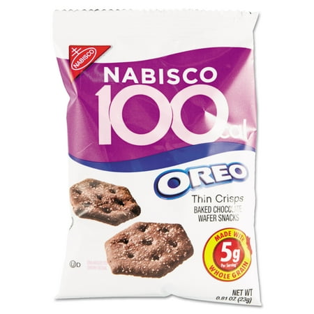 Nabisco 100 Calorie Packs Oreo Cookies, 6/Box