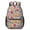Pioneer Flower Floral-3, variant on Pioneer Flower Floral Print Pattern 17" School Backpacks for Teens,Waterproof Oxford Fabric,S-Shape Padded Straps for School,Travel,Hiking,Camping