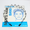 thumbnail image 3 of Diadema con banda para el cabello para hombre, invisible, deportiva, moderna, estilo simple, para la espalda, con ondas, pinza para el cabello, diadema, artículo digno de regalo, 3 of 6