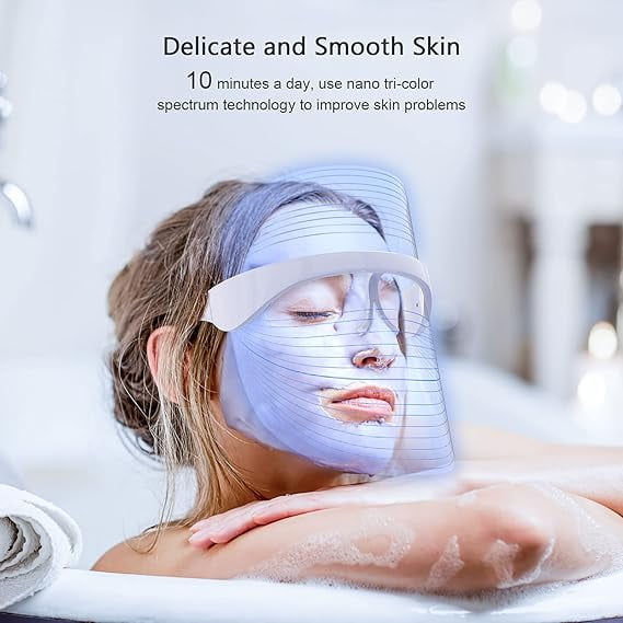 2025 3-Color LED Light Mask - Professional Photon Facial Device