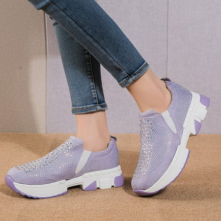 Summer Saving Clearance AXXD Shock Resistant Go Walk Fall Autumn On Cloud Shoes Slouch Women s Sneakers Outdoor Couples Shoes For Rollback