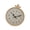 Gold, variant on YIGSECU Durability NonTicking Wall Clock 14Inch Timepieces Clock for Patios Bathroom Pool Weatherproof Designs Outdoor Activity