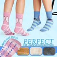thumbnail image 3 of Zapatillas y calcetines Disney Stitch para mujer, paquete de 2, esponjosos y antideslizantes, 3 of 6