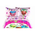 thumbnail image 1 of Ensemble de draps pour lit à 2 places de Shopkins, 1 of 1