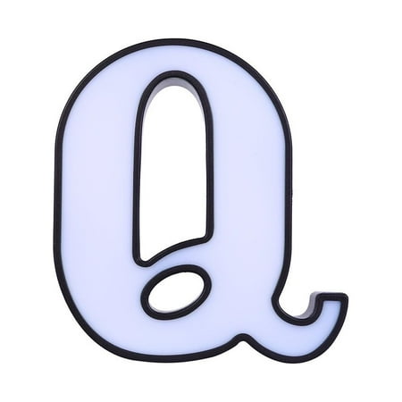 

YANPIN LED light Creative LED Letter Lights Night Light Plastic English Letters Light Lamp Decor Clearance