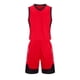 thumbnail image 1 of Odeerbi 4-14 Años Niños Verano Atletismo Trajes de Secado Rápido Deportes Running Tank Tops Pantalones Cortos Conjunto Transpirable de Manga Corta Top Shorts, 1 of 7