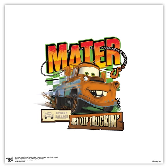 Gallery Pops® Disney Pixar Cars (2006) - Mater Towing Wall Art