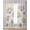 Beige, variant on Black Dandelion Sheer Curtains 39 Inch Length 2 Panels Set for Living Room/Bedroom, Spring Country Modern Minimalist Flower Kitchen Curtains Grommet Semi-Sheer Curtains Window Treatments 27.5"x39"x2