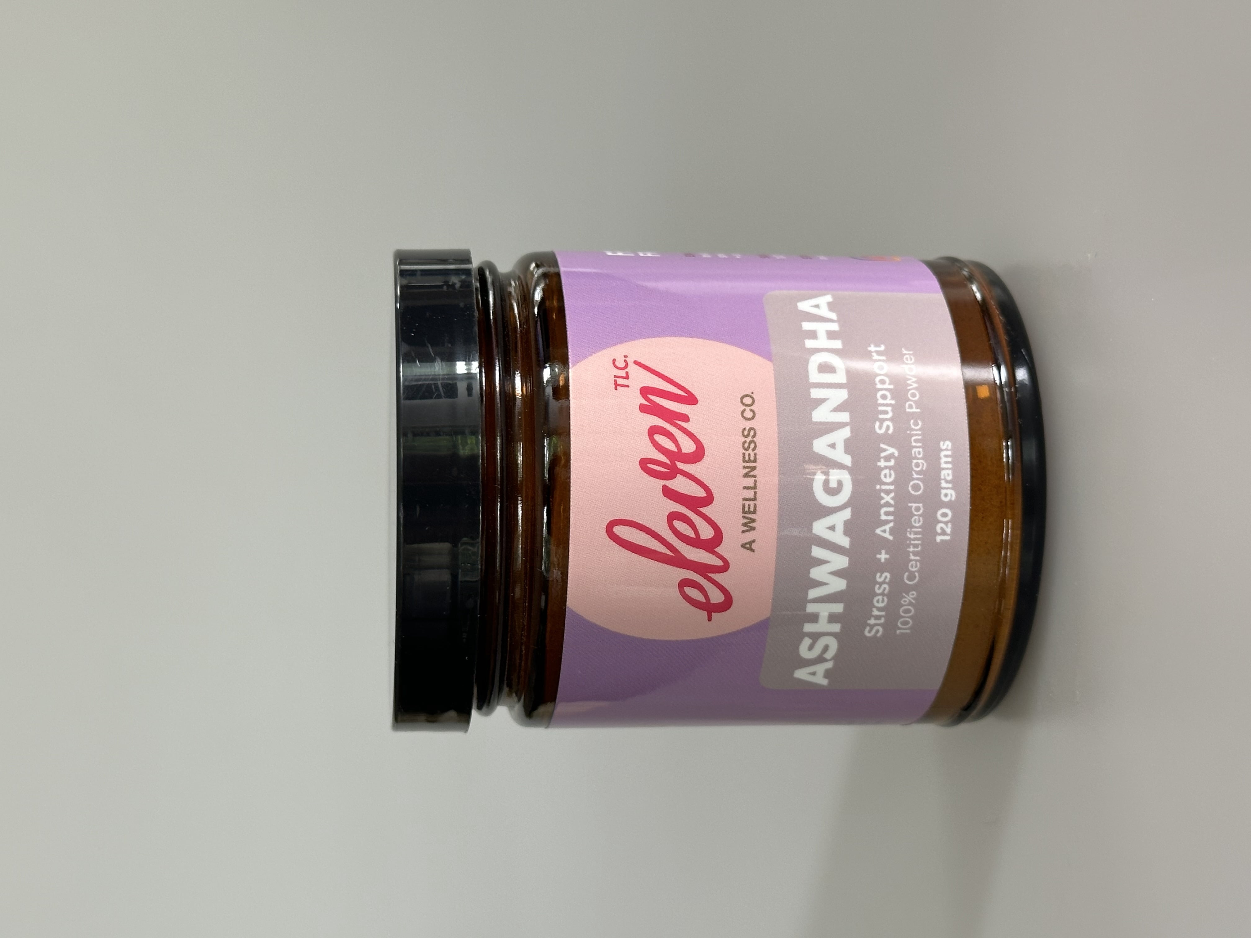 Eleven TLC, Organic Ashwagandha Powder - Stress + Adrenal Health  120 G