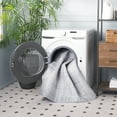 thumbnail image 5 of SAFAVIEH Tacoma Nelson Traditional Machine Washable Area Rug, Light Grey/Grey, 8' x 10', 5 of 13