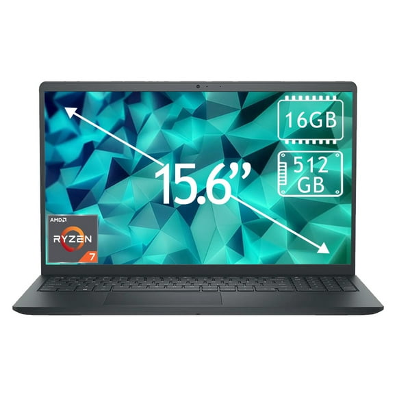 Laptop Dell 15.6" Touch Ryzen 7 16GB 512GB A813BLK-PUS