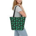 thumbnail image 2 of Pofeuu Cartoon Kawaii Frogs Print Women Fashion Shoulder Handbags Top Handle Satchel Bags Tote Shoulder Shopping Bag Stylish Canvas Tote Bag, 2 of 6