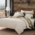 thumbnail image 2 of Hiend Accents Unisex Dakota Reversible 3-Piece Full/Queen Quilt Set - WS2037-FQ-OC One Size, 2 of 11
