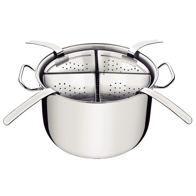 Olla para Pastas con 4 divisiones Tramontina 13.5 L