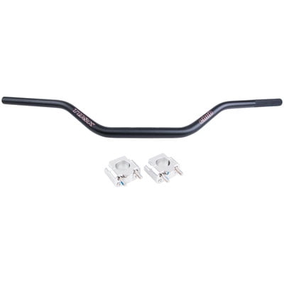 Tusk Universal Big Bar Clamp and Bar Kit Tusk Chub Big Bar Moto Bend Black for Husqvarna TC 570 2001