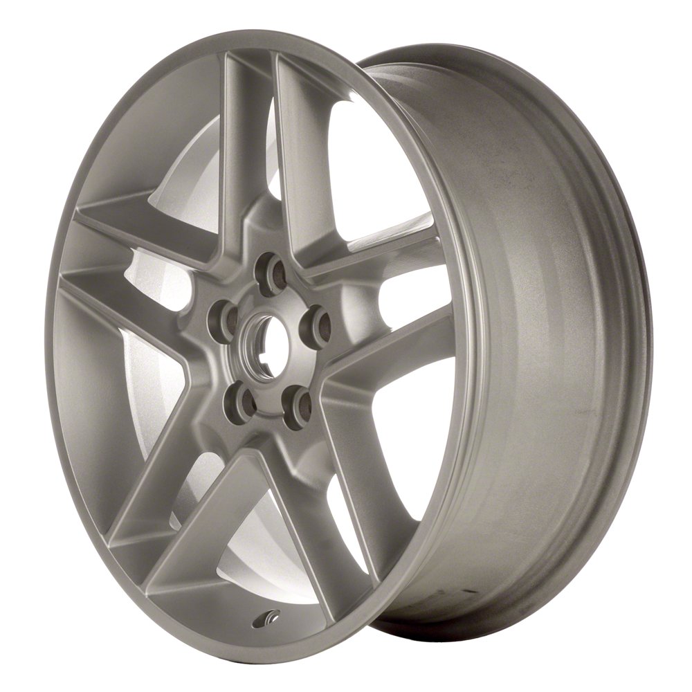 18 X 7 Reconditioned OEM Aluminum Alloy Wheel, All Painted Silver, Fits
