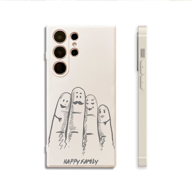 Proteja su teléfono con estilo con esta elegante y moderna funda de goma TPU a prueba de golpes, compatible con varios modelos de Samsung