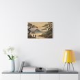 Wood Inner Frame Japanese Painting Print Canvas 24x16, 30x20, 36x24, 48x32, 60x40 ...